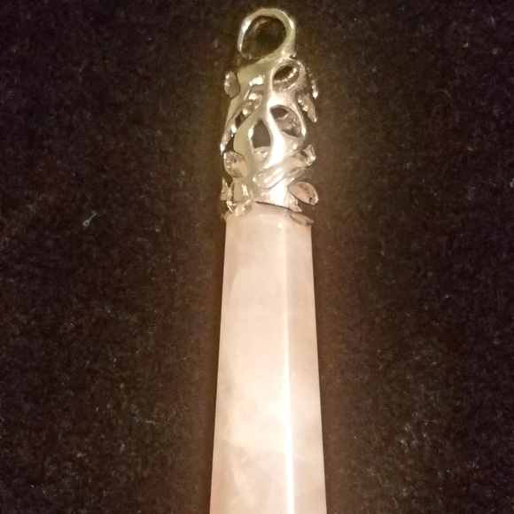 NEW! Lot of Six (6) Quartz & Various Crystals Pendulum Pendants! - Picture 14 of 16